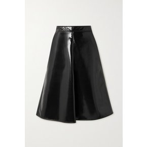 + 1952 Pvc Midi Skirt 블랙