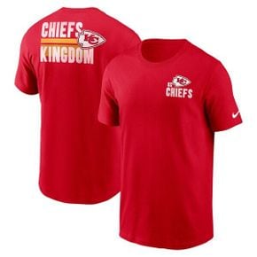 [해외] 946839 나이키 NFL 남성 티셔츠 Kansas City Chiefs Nike Blitz Essential T-Shirt - Red