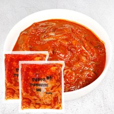 [단짠예찬] 양념 쭈꾸미 볶음 500g(쭈꾸미70%)x2팩