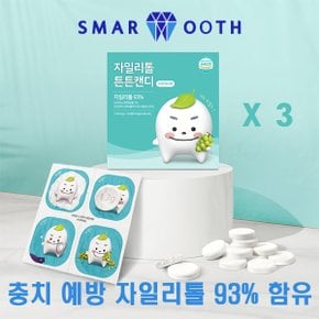 국내생산 자일리톨 충치예방 튼튼캔디 샤인머스켓 60정 3box