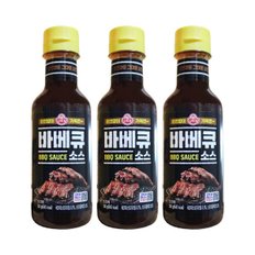 바베큐 소스 340g 3개