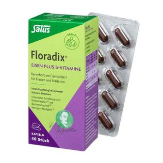  잘루스 Salus 플로라딕스 철분 플러스 비타민 B 40정