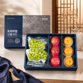 [9/15 순차출고] [농협] 프리미엄 사과/배/샤인 3종혼합세트 4.5kg(사과3입,배3입,샤인2입)