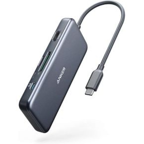 영국 앤커 허브 Anker 341 USBC Hub 7in1 with 4K HDMI 100W Power Delivery and 2 USBA 5 Gbps