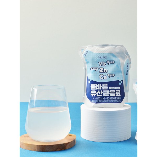 올바른 유산균음료 110ml 36입