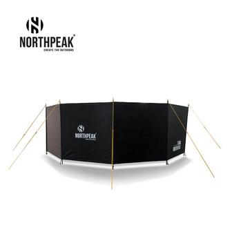 노스피크 윈드브레이크 블랙 NOPK WINDBREAK 방풍효과 감성캠핑 / 스트링 보라색