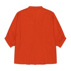 Dolman Sleeve Unbalance Shirt_53A0DQ01Y1G9