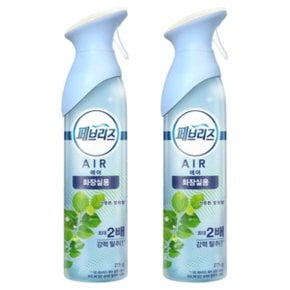 P&G 페브리즈 에어 화장실용 산뜻한정원향 275g 2개