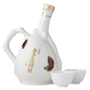 2010년 청와대선물 명품안동소주 도자기 45도 600ml 잔2개