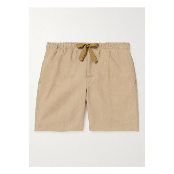 알렉스 스트레이트 레그 리넨 드로우스트링 쇼츠 1647597336013081