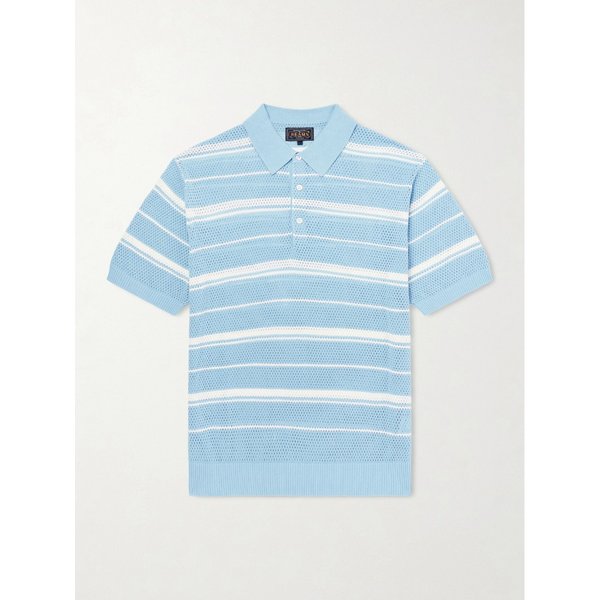 빔스 스트라이프 코튼 폴로 셔츠 46376663162982531