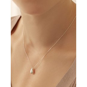 [연말 스페셜 6mm+10mm 진주귀걸이 증정][925 silver] Teardrop necklace