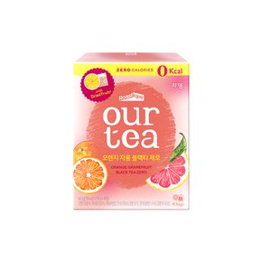 아워티 오렌지 자몽 블랙티 제로 4P
