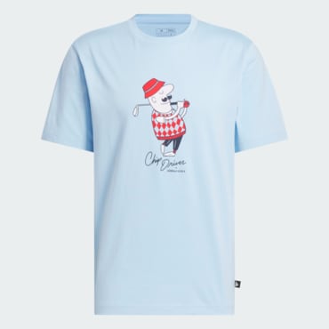 아디다스골프 2025 S/S 클래식 칩 그래픽 티  JJ4201