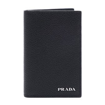 프라다(병행) [부산점] [프라다] 25FW 남성 비텔로 메탈로고 카드지갑 (2MC101 2CGS F0002 25F)