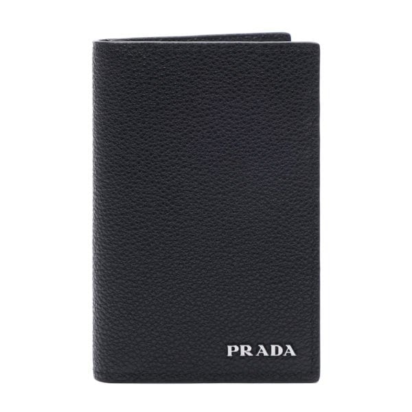 [부산점] [프라다] 25FW 남성 비텔로 메탈로고 카드지갑 (2MC101 2CGS F0002 25F)