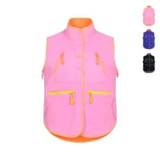 쏘 머치 펀 플러피 플리스 베스트 핑크 Pink So Much Fun Fluffy Fleece Vest