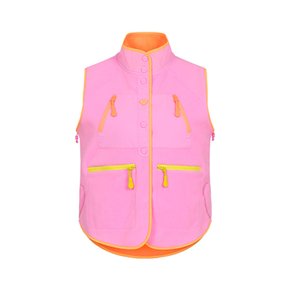 쏘 머치 펀 플러피 플리스 베스트 핑크 Pink So Much Fun Fluffy Fleece Vest