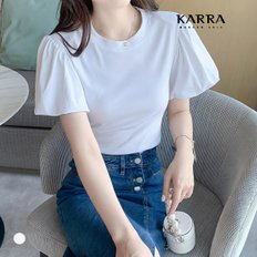 KARRA 프린세스퍼프티셔츠_A4M1438