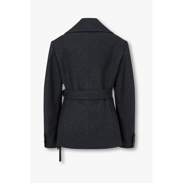 코튼 블렌드 벨티드 자켓 3215305016000