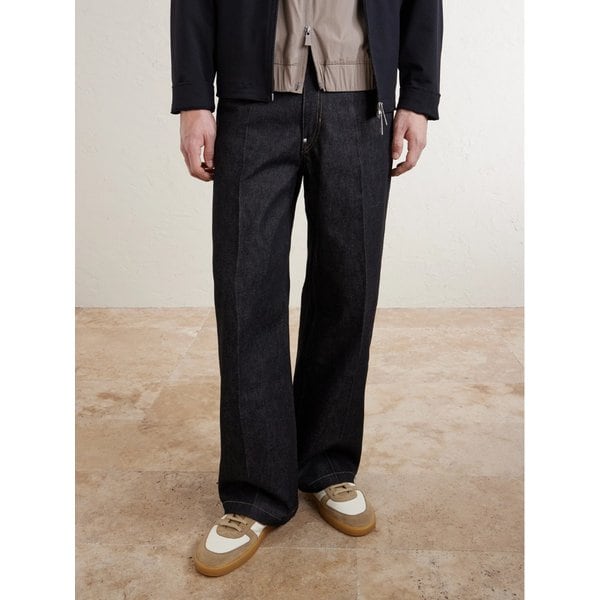 레프트온 텍스처드 가죽 스웨이드 스니커즈 46376663162995616