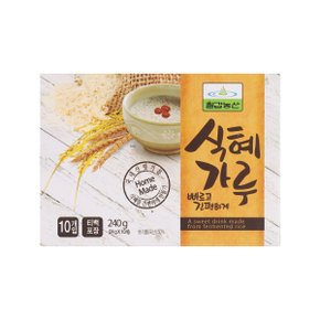 국산 식혜가루(엿기름티백) 240g (24g x 10개입) x 2개 집에서 손쉽게 식혜 만들기