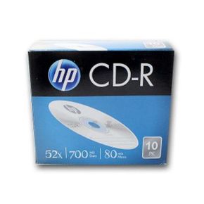 공디스크 씨디 cd HP CD-R 공CD 케이스 컴퓨터 CD 10P