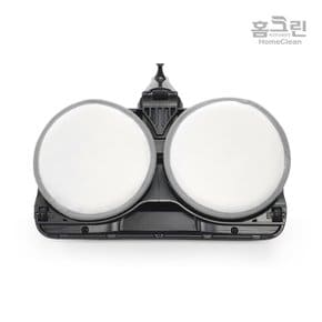 (+1set 전용부착패드증정)[홈크린] 물걸레청소기 원형청소포 일회용 소형 (20매)X 3팩