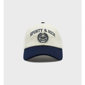 스포티앤리치 공식 온라인 Varsity Crest Flannel Hat 남녀 공용 울모자 SRB3HT103IV