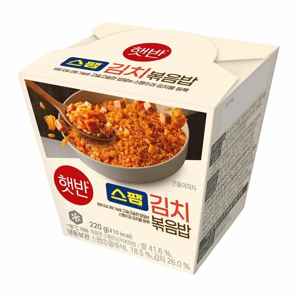 햇반 스팸김치볶음밥 220g(컵) X 10개