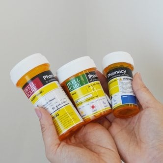 갓샵 미국 미드 약통 약병 3size 휴대용 알약 통 케이스