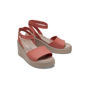 [WOMEN] 여성 BROOKLYN ANKLE STRAP WEDGE SPI (24SWSD209406)