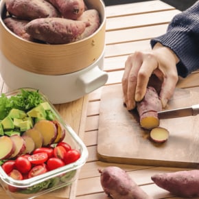 해남 황토 단밤고구마 상사이즈 3kg (개별 80g~180g) 고구마 전문 맛젤