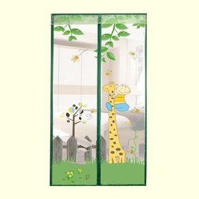 아트도어 기린아이 문 모기장(100x210cm)/현관모기장/1243899