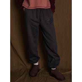 AKI SWEAT PANTS - CHARCOAL