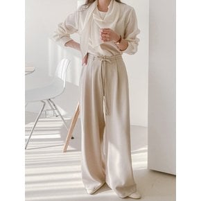 스트링 벨트 와이드 슬랙스_YMSH25SS561