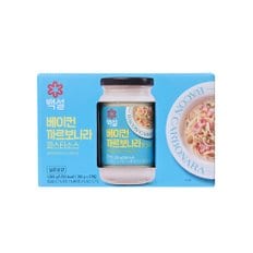 백설 베이컨 까르보나라 파스타소스 355g X 3입