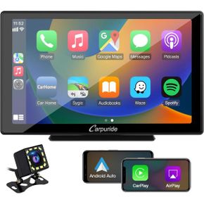 독일 카플레이 모니터 Carpuride W901 Wireless Apple CarPlay Android Car 9 Inch Radio with S