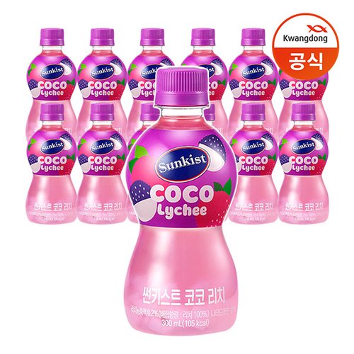 [광동] 썬키스트 코코 리치 300ml x12개