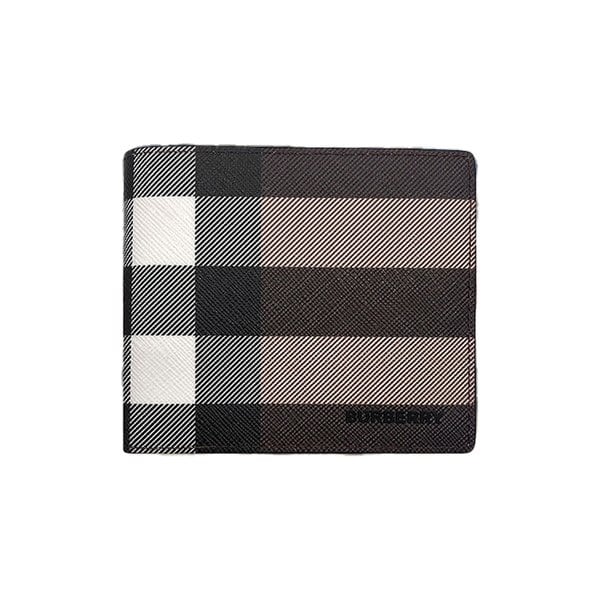 [여주점] 체크 레더 반지갑 다크브라운 8052790