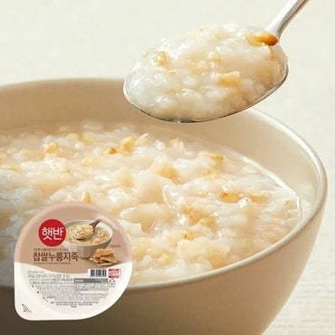CJ 햇반 찹쌀 누룽지죽 205g