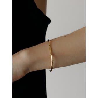 앤드투데이 flow bangle (gold)