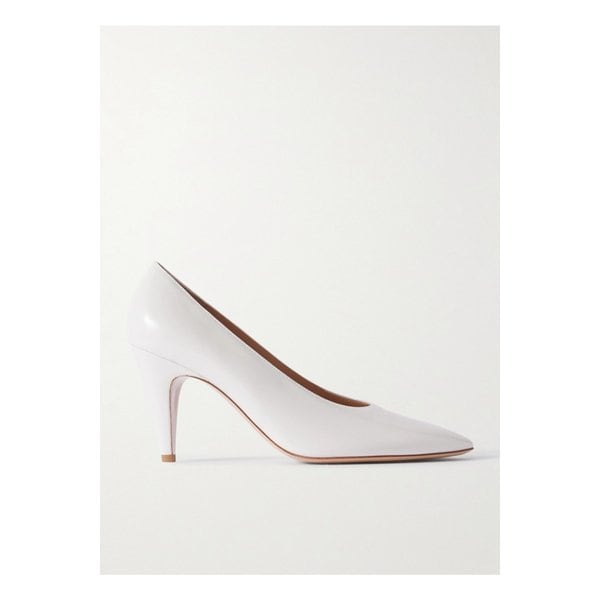 아멜리아 페이턴트 가죽 펌프스 85mm 오프 화이트 1647597350787284