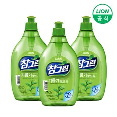 참그린 녹차 기름기 뽀드득 주방세제 용기 500g X 3개