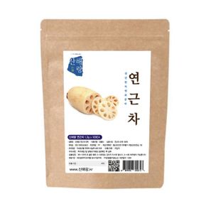 차 꽃잎차 전통차 산해랑 연근차 1.2g 100티백