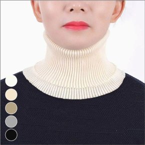 페이크목폴라 페이크 보온 니트 목폴라 레이어드 가짜 여자 목티