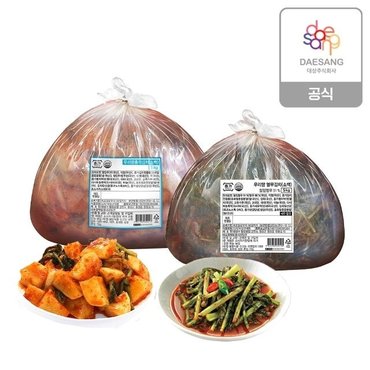  종가 외식용 김치 5kg (총각/열무)2종 골라담기