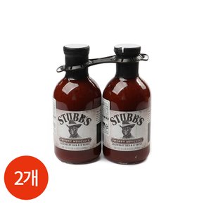 STUBBS 스텁스 스모키 바비큐 소스 1.02kg x 2개