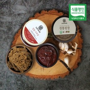 [과세품절][식품명인] 안동 최명희님의 전통 고추장 480g+된장 1kg