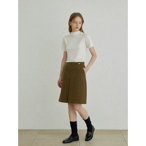 Piore midi skirt (Brown)